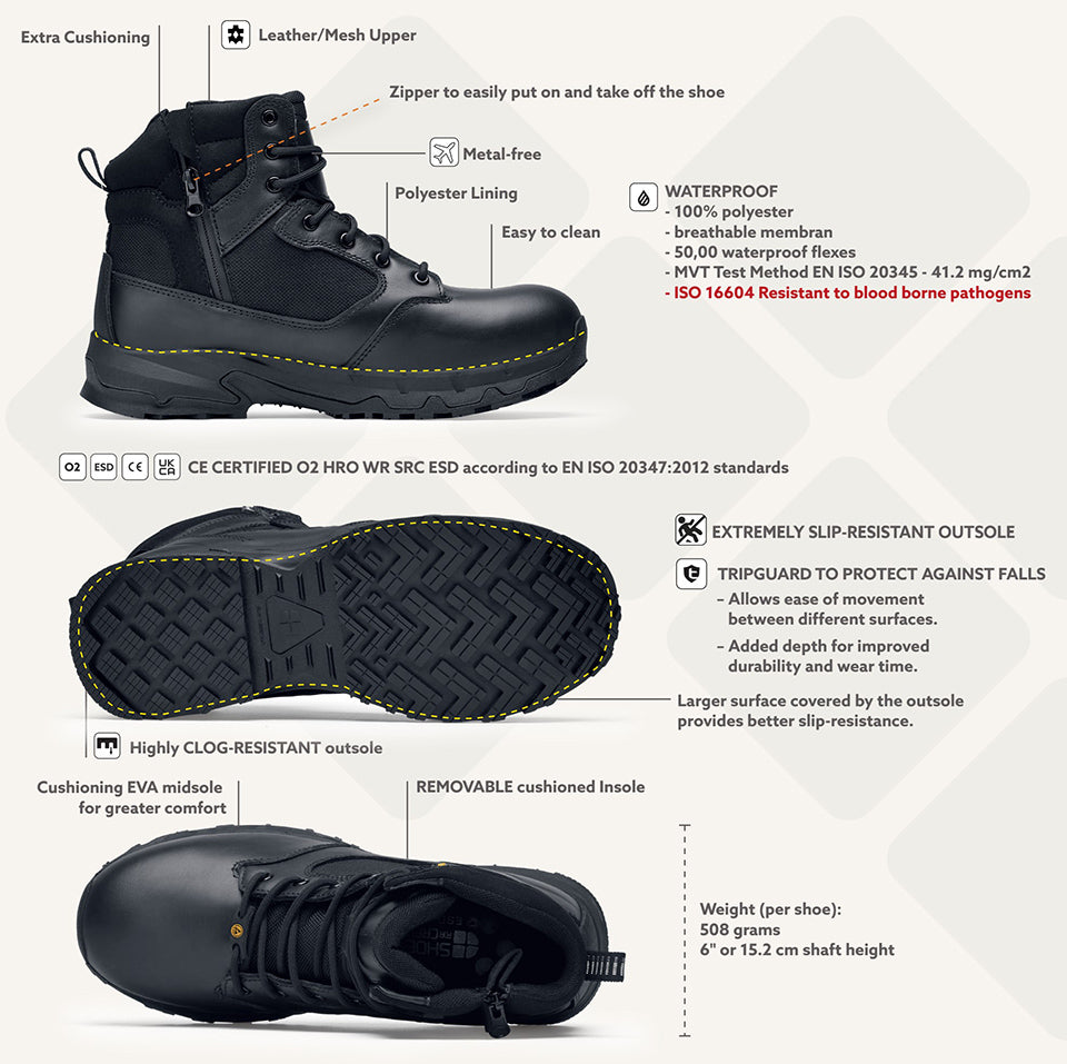 SFC Defense Mid Tactical  Boots - Zwart