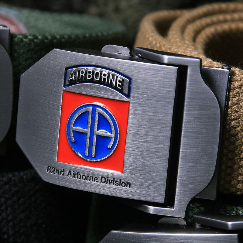 Tropenkoppel style 9 82nd Airborne - Zwart