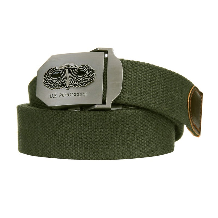 Tropenkoppel style 11 U.S. paratrooper - Groen
