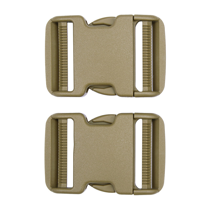 Tactical spare buckle 50mm set 2 st. - Coyote