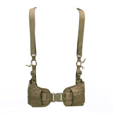 Combat belt + suspender Cordura - Coyote