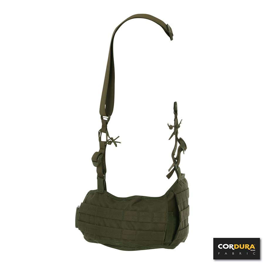 Combat belt + suspender Cordura - Groen
