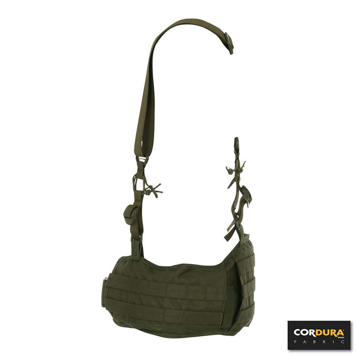 Combat belt + suspender Cordura - Groen