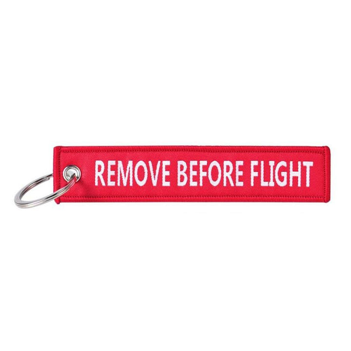 Sleutelhanger remove before flight (2-zijdes) 