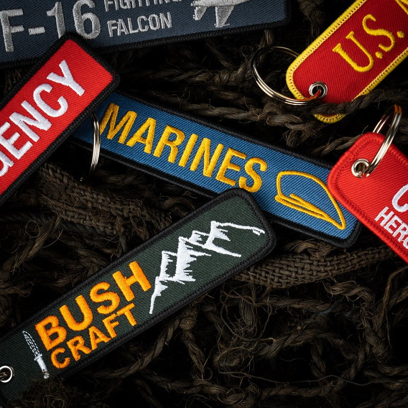 Sleutelhanger Marines Baret 