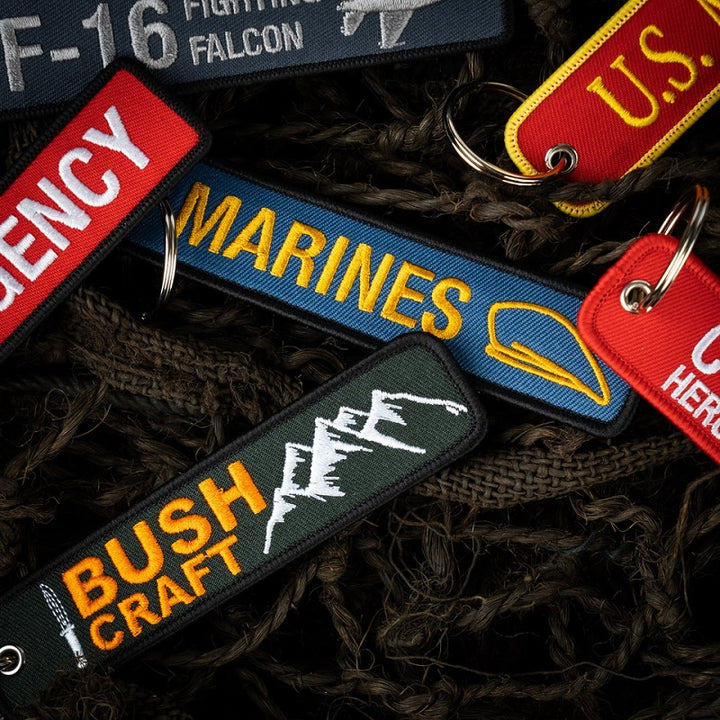 Sleutelhanger Marines Baret 