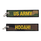 Fostex Sleutelhanger Hooah US Army #131