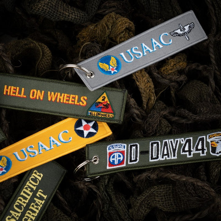Fostex Sleutelhanger USAAC grijs 