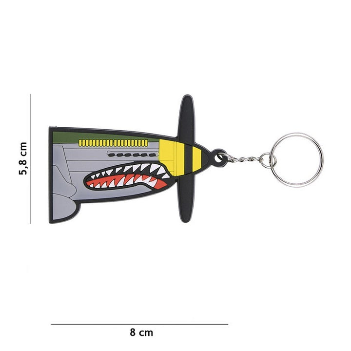 Fostex Sleutelhanger 3D PVC P-51 Mustang 