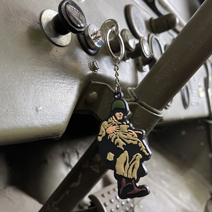 Fostex Sleutelhanger 3D PVC WWII Paratrooper 