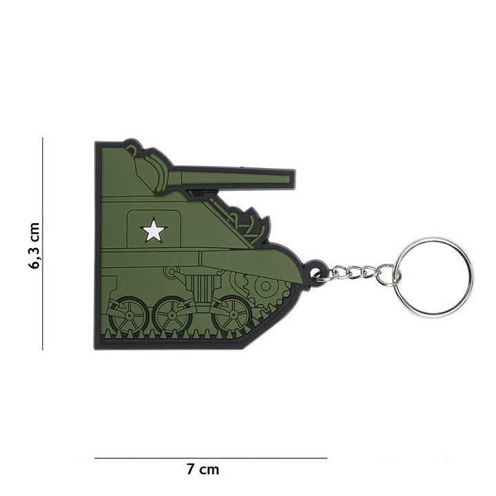 Fostex Sleutelhanger 3D PVC Sherman Tank 