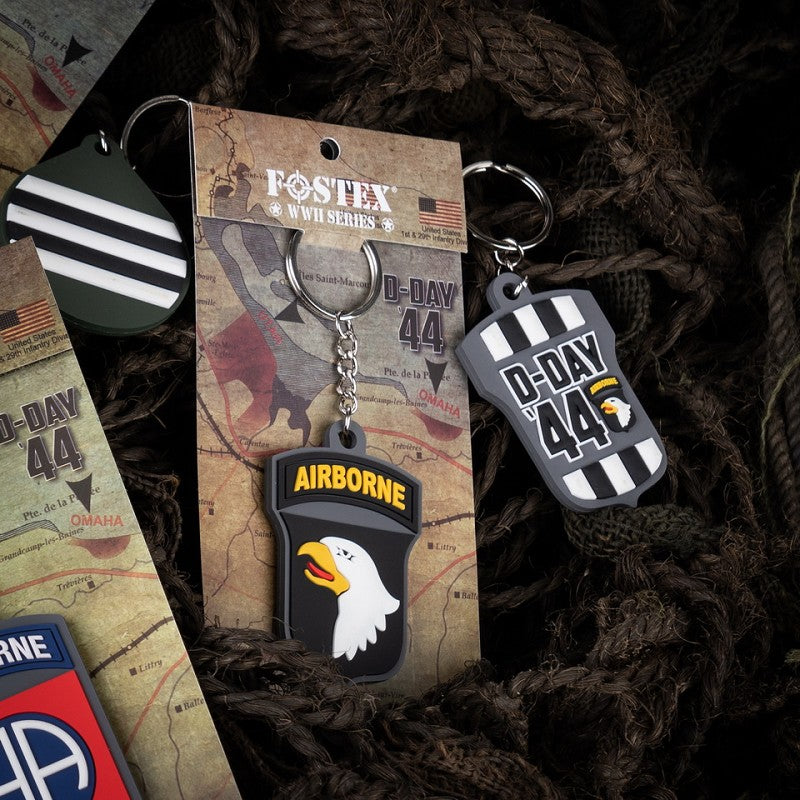 Fostex Sleutelhanger 3D PVC 101st Airborne D-Day 44 