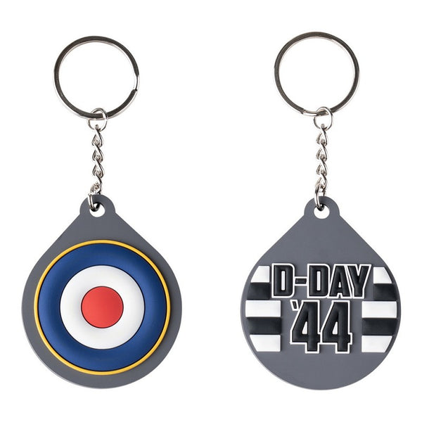 Fostex Sleutelhanger 3D PVC RAF Roundel D-Day 44 #134