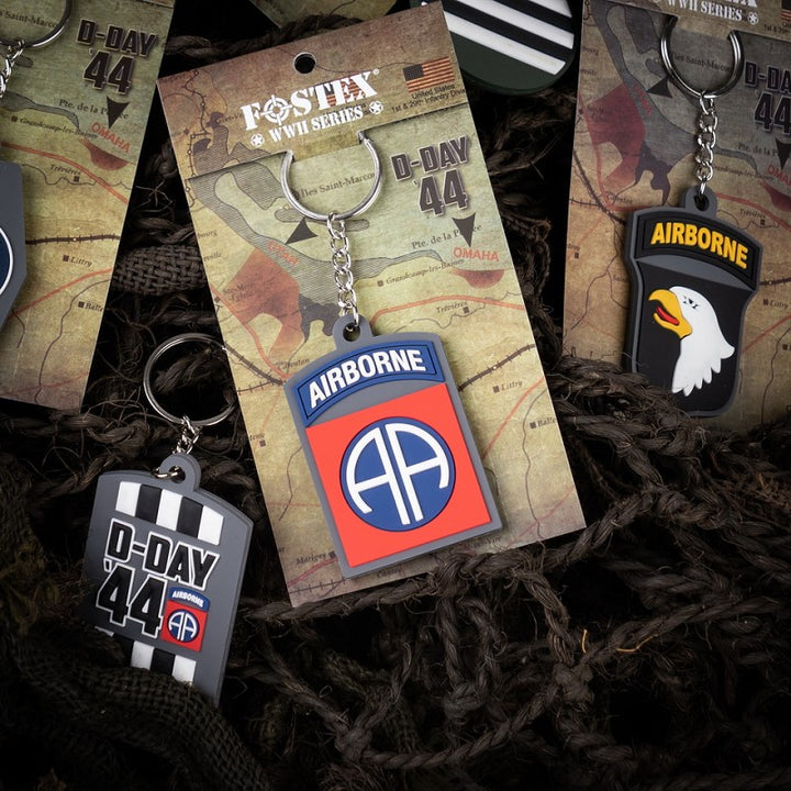 Fostex Sleutelhanger 3D PVC 82nd Airborne D-Day 44 