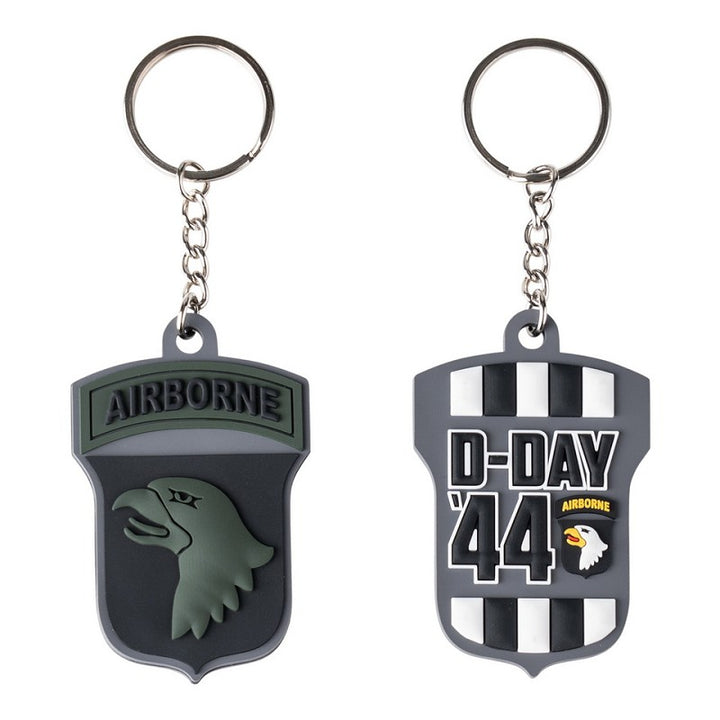 Fostex Sleutelhanger 3D PVC 101st Airborne D-Day 44 subdued 