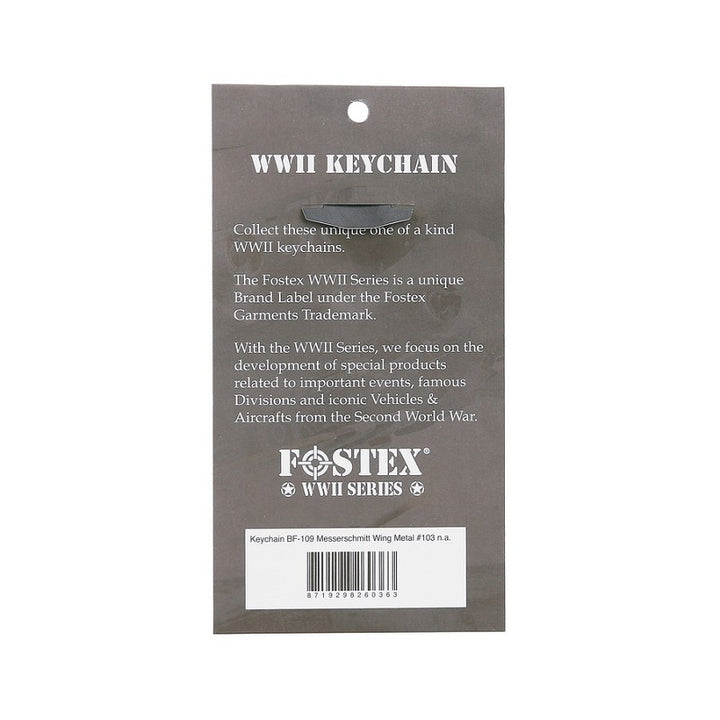 Fostex Sleutelhanger BF-109 Messerschmitt Wing Metal 