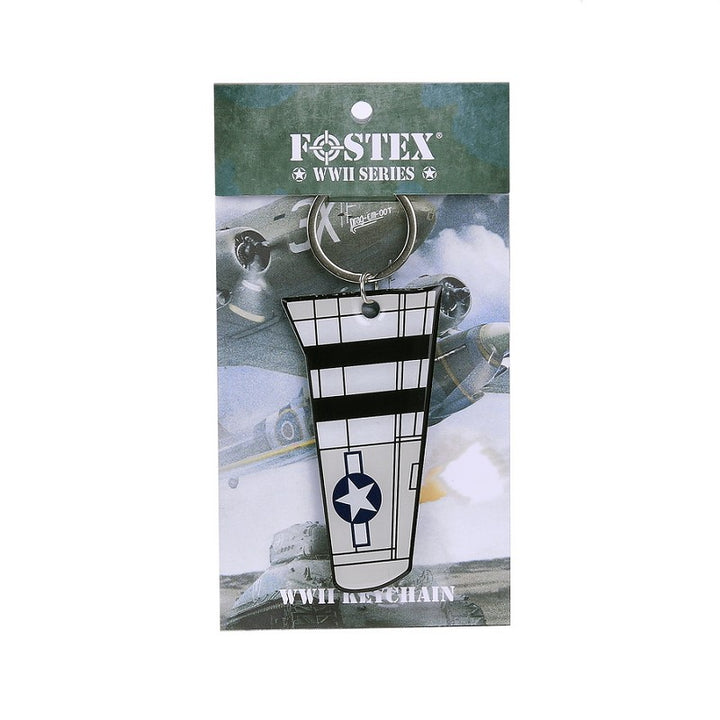 Fostex Sleutelhanger P-51 Mustang Wing Metal 