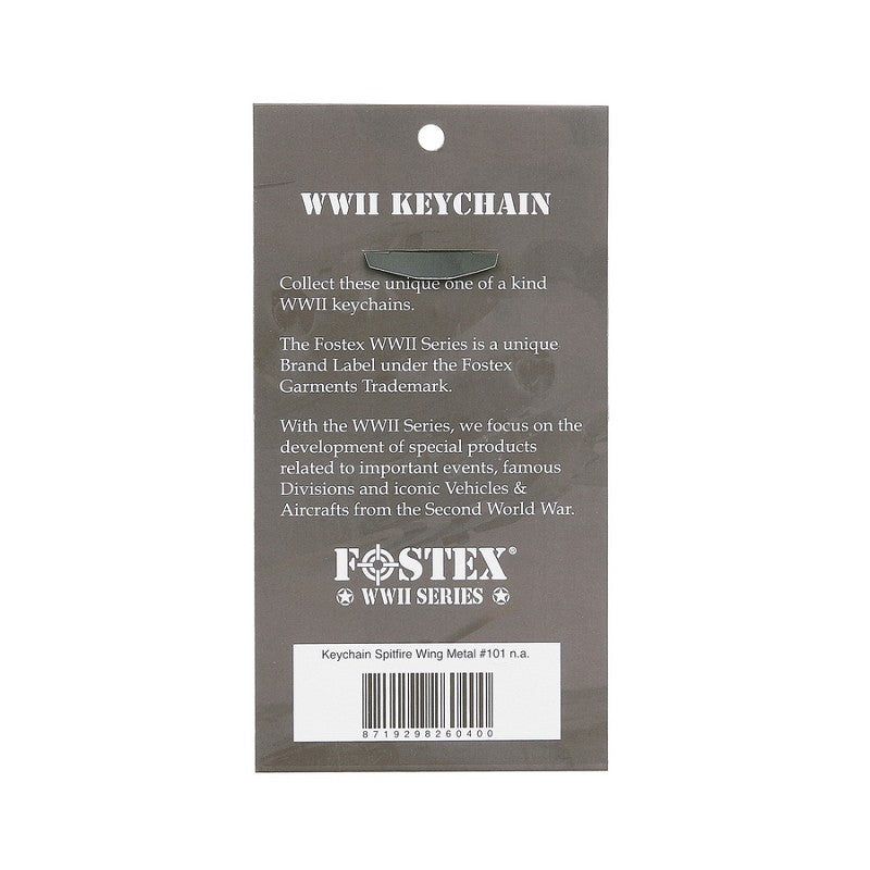 Fostex Sleutelhanger Spitfire Wing Metal #101