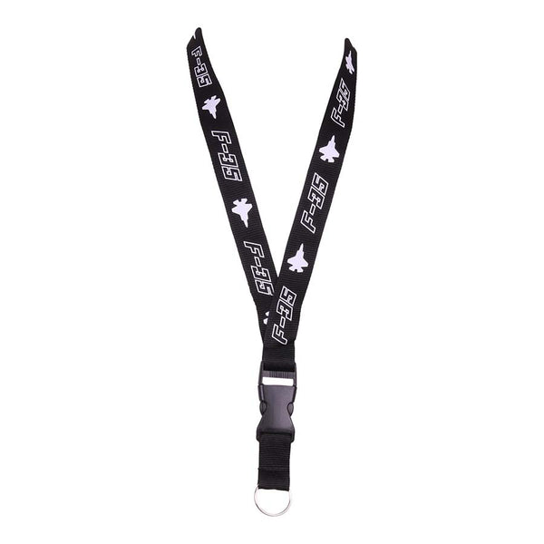 Lanyard F-35 - Zwart