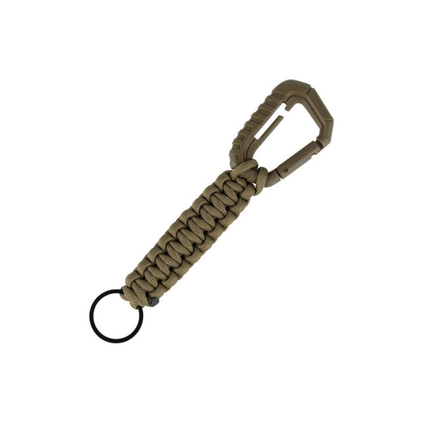 Tactical paracord sleutelhanger - Coyote