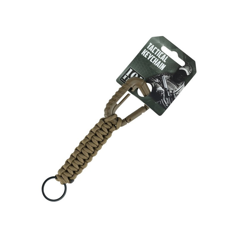 Tactical paracord sleutelhanger - Coyote