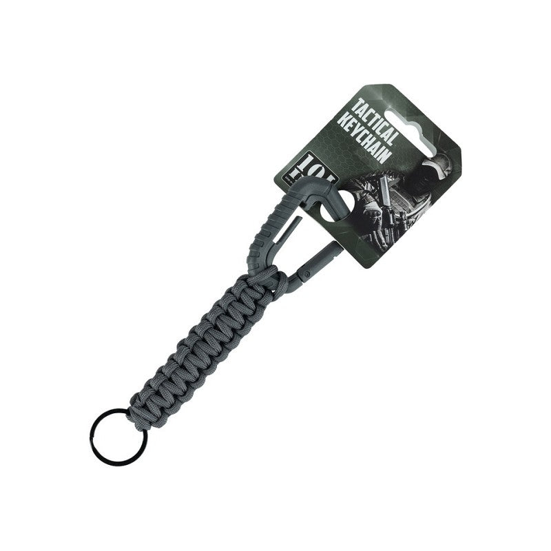 Tactical paracord sleutelhanger - Wolf Grey