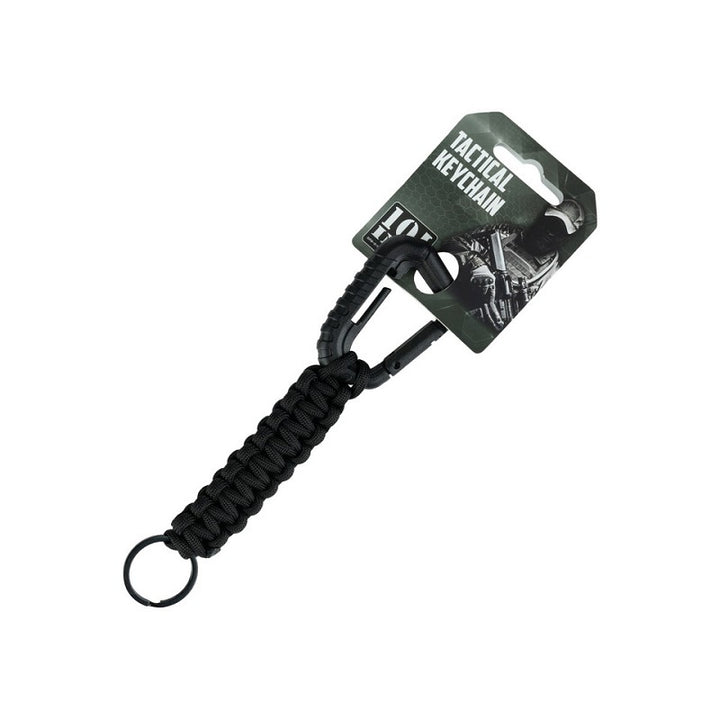 Tactical paracord sleutelhanger - Zwart