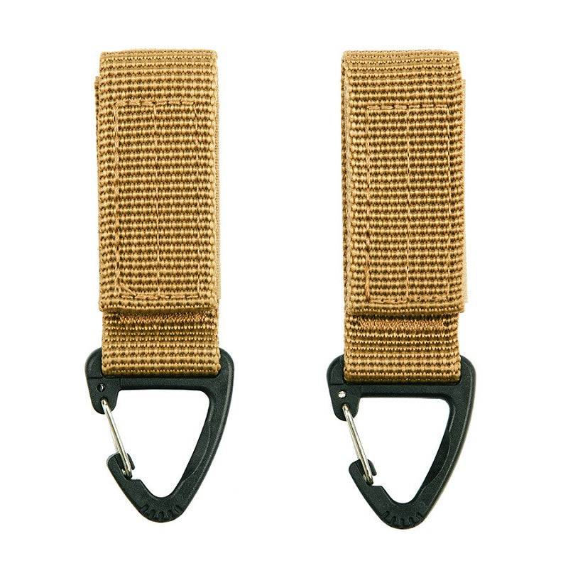 Molle carabiner hook 2-pack JFO02 - Coyote