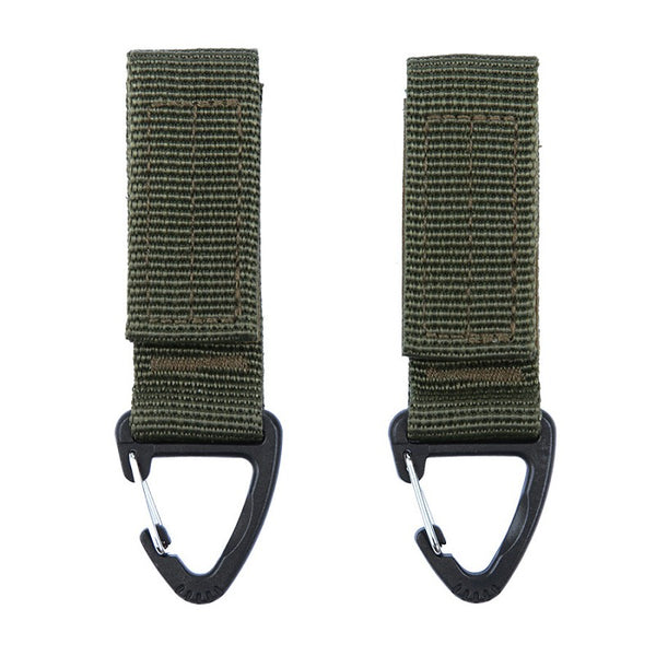 Molle carabiner hook 2-pack JFO02 - Groen