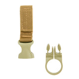 Molle water bottle ring 2-pack JFO07 - Coyote