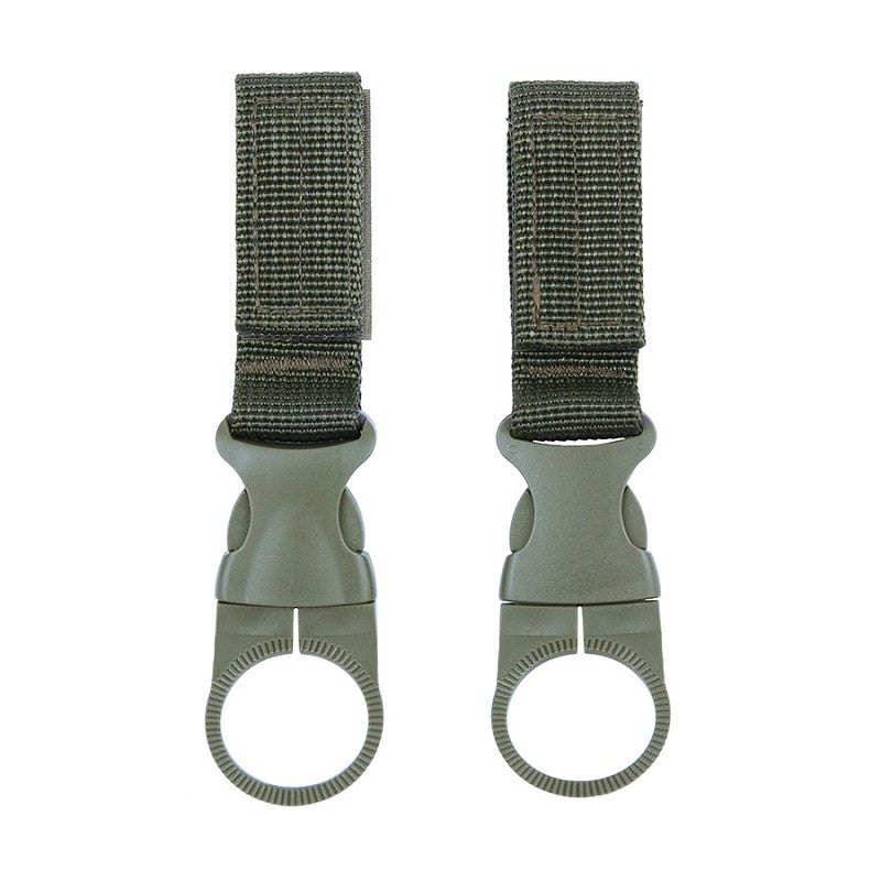 Molle water bottle ring 2-pack JFO07 - Groen