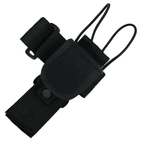 Portophone holder with swivel DP234 - Zwart