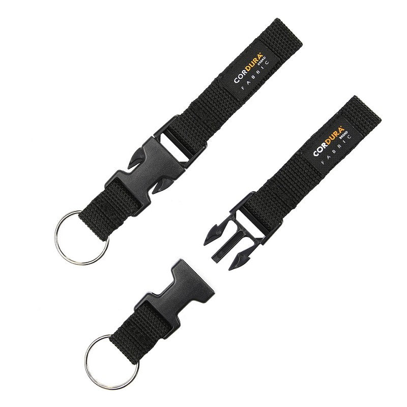 101 INC Handcuffs key hanger Cordura DP202 - Zwart