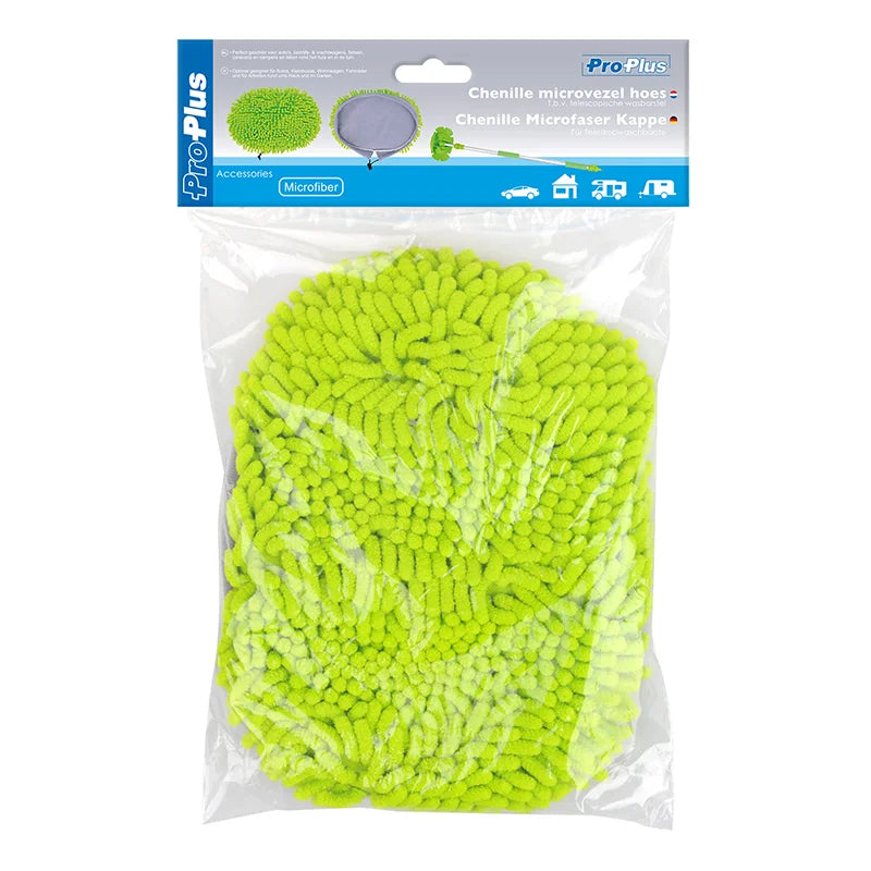 ProPlus Chenille microvezel hoes voor telescopische Wasborstel