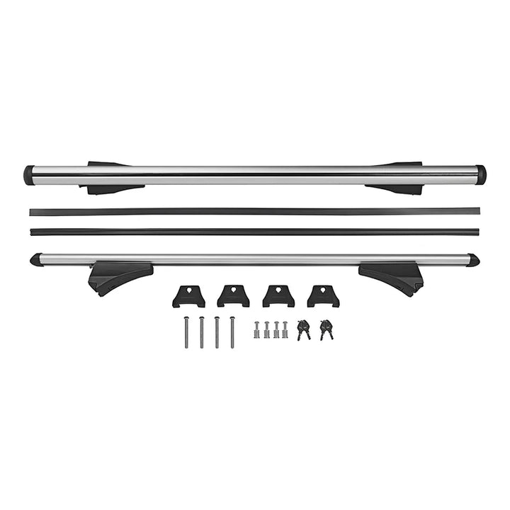 ProPlus Dakraildrager voor gesloten dakrail 120cm aluminium 75kg