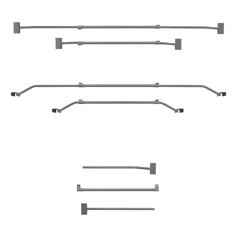 ProPlus Afdekzeilbeugel metaal uitschuifbaar 100-155cm voor aanhangerzeil