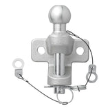 ProPlus Trekhaakkogel zilver gecombineerd tweevoudige uitvoering D20,2/S350 E-gekeurd