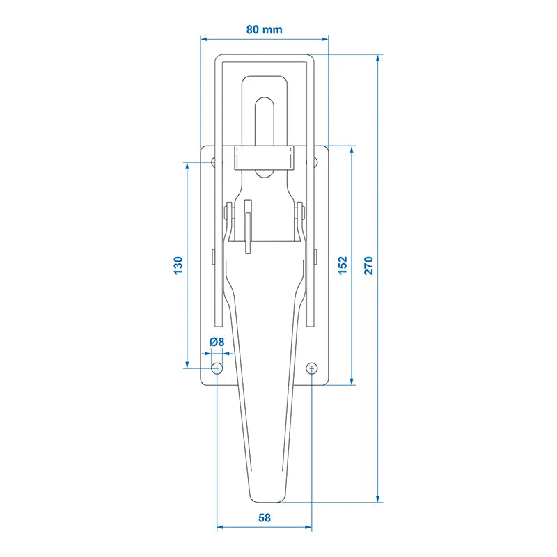 ProPlus Spansluiting Tico 270x80mm