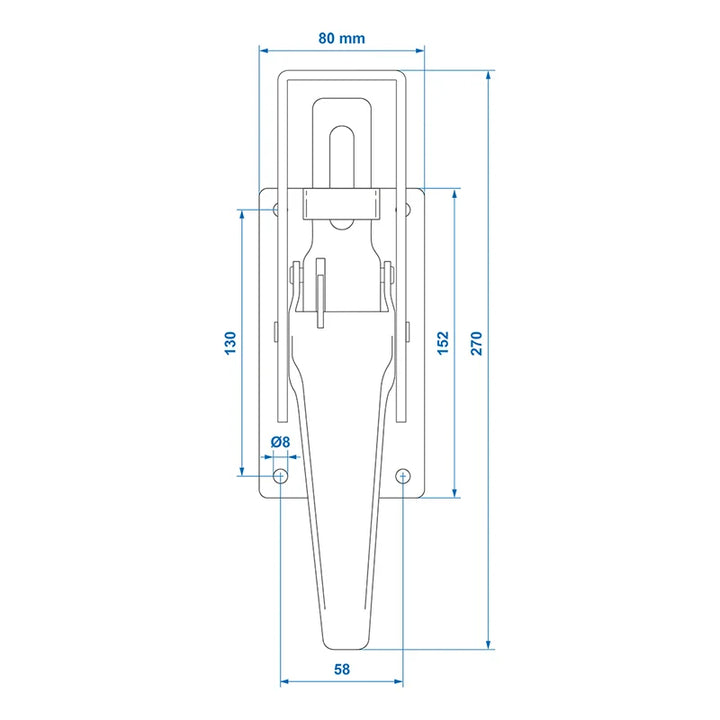ProPlus Spansluiting Tico 270x80mm