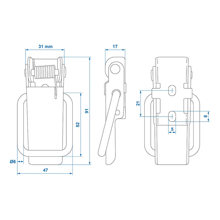 ProPlus Spansluiting 110x48mm