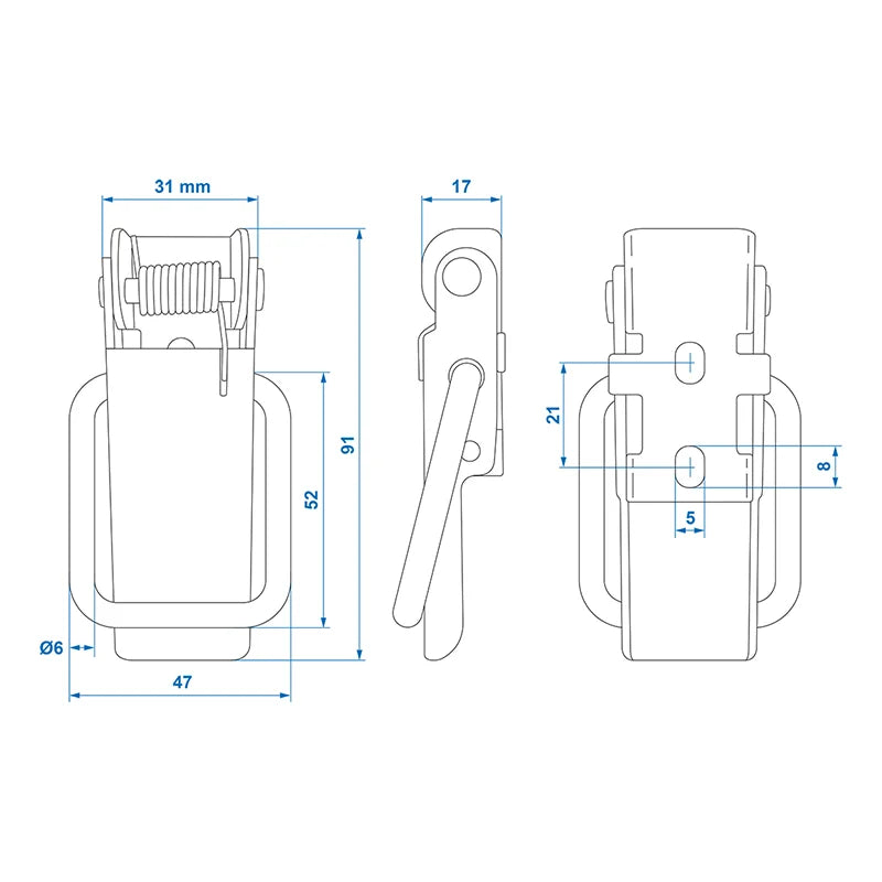 ProPlus Spansluiting 110x48mm