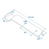 ProPlus Tegenstuk voor spansluiting zb-01a in blister