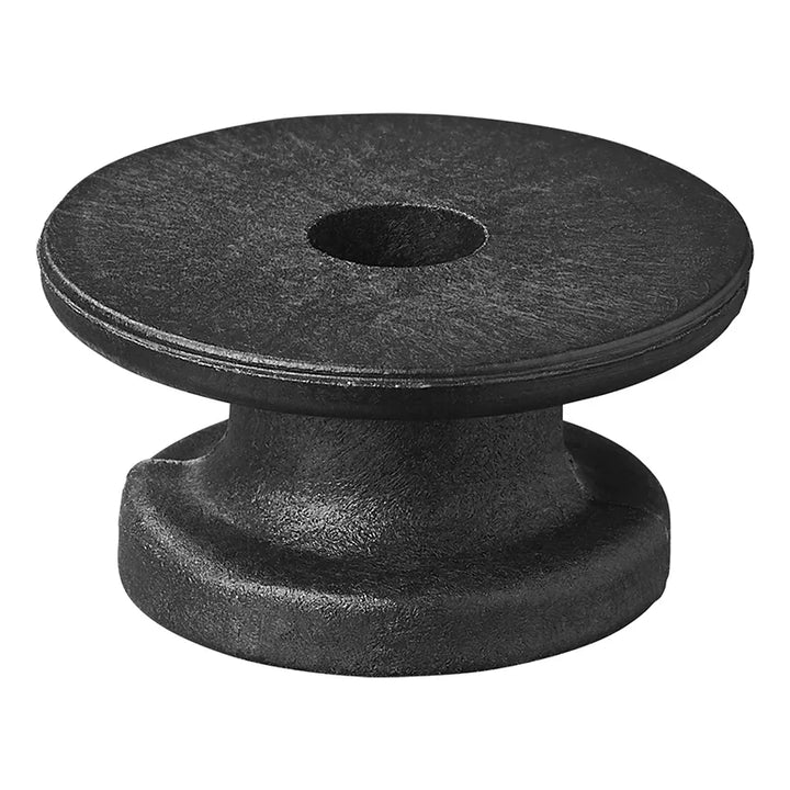 ProPlus Koordhouder - Rond - Ø 19/25 x 13 mm - Kunststof - Zwart - 10 stuks