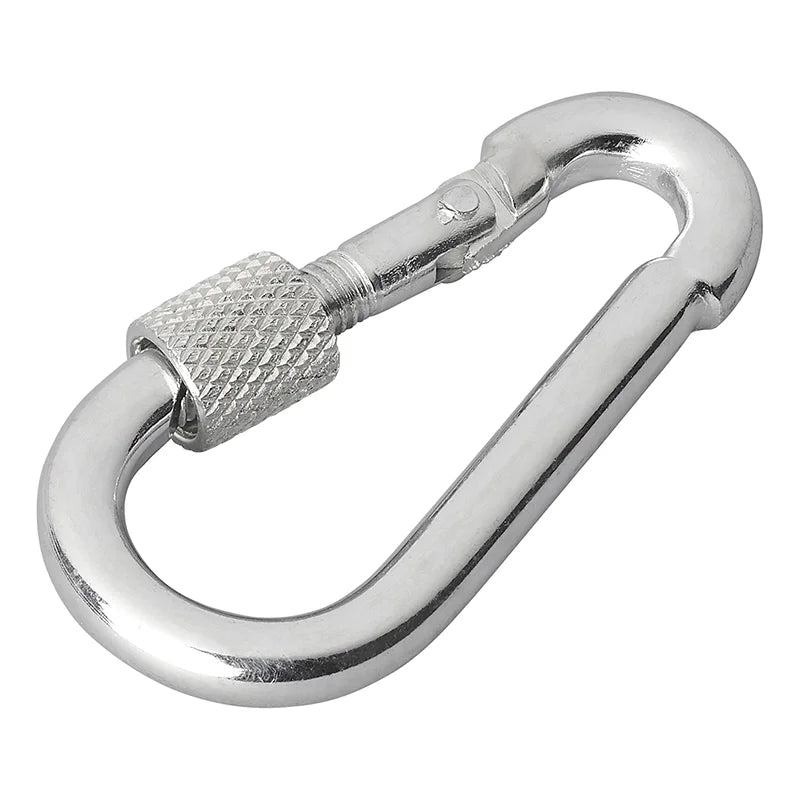 ProPlus Karabijnhaak metaal 5x50mm met schroefsluiting