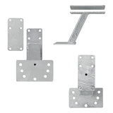 ProPlus Reservewielhouder met bevestigingsplaat