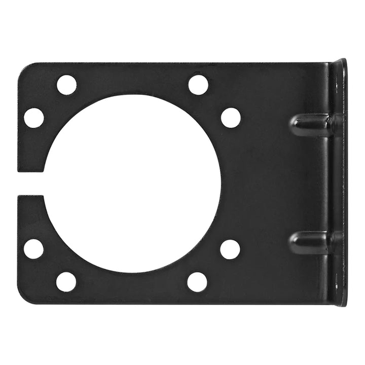 ProPlus Stekkerdooshouder metaal gehoekt 9,25 x 7 cm
