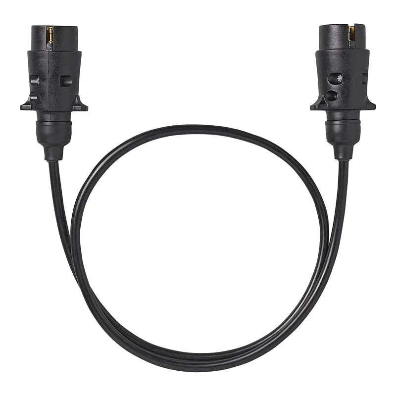 ProPlus Verlengkabel 1M met 2x stekker 7-polig PVC