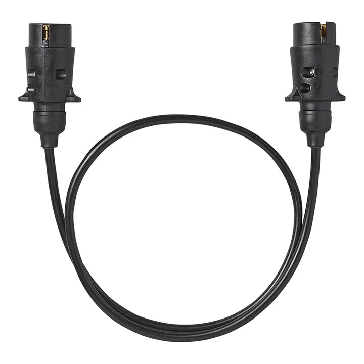 ProPlus Verlengkabel 1M met 2x stekker 7-polig PVC