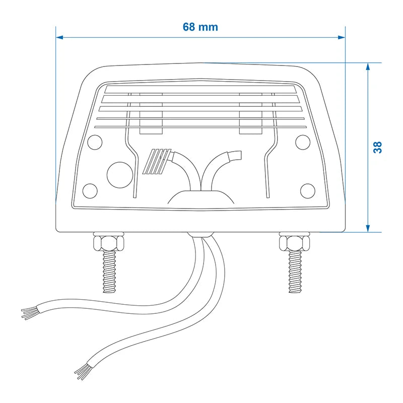 ProPlus Kentekenverlichting 68x38mm