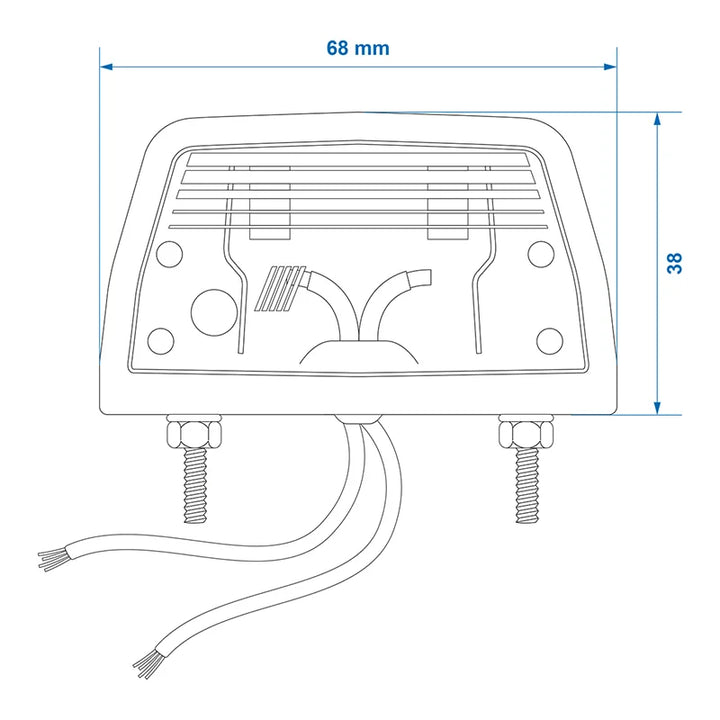 ProPlus Kentekenverlichting 68x38mm